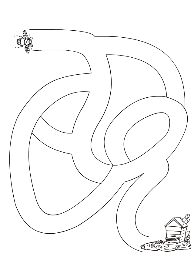 Coloring page: Labyrinths (Educational) #126531 - Printable coloring pages