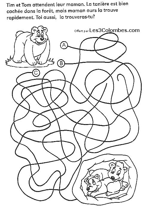 Coloring page: Labyrinths (Educational) #126535 - Free Printable Coloring Pages