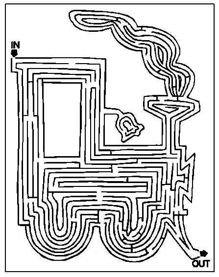 Coloring page: Labyrinths (Educational) #126540 - Free Printable Coloring Pages