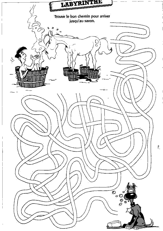 Coloring page: Labyrinths (Educational) #126548 - Free Printable Coloring Pages