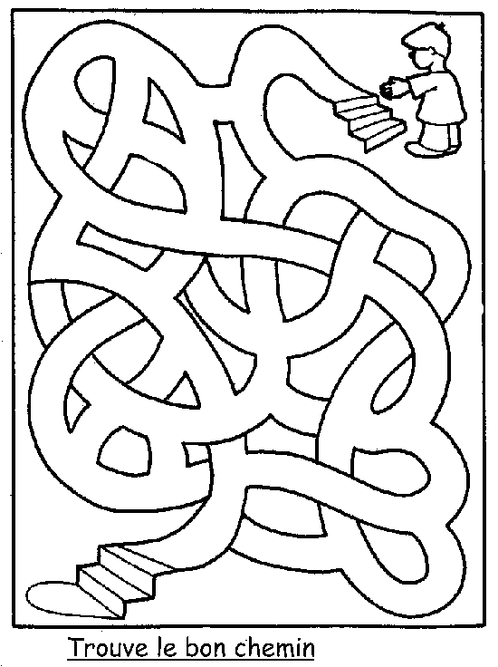 Coloring page: Labyrinths (Educational) #126552 - Free Printable Coloring Pages