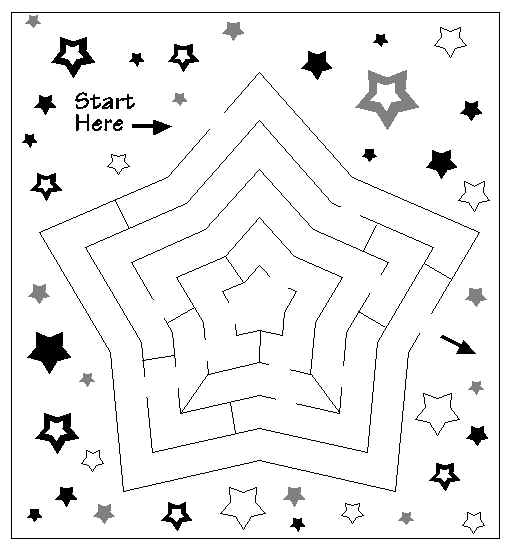 Coloring page: Labyrinths (Educational) #126556 - Printable coloring pages