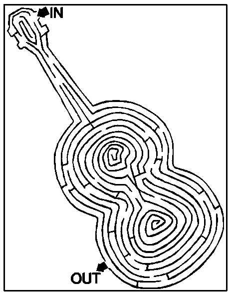 Coloring page: Labyrinths (Educational) #126558 - Free Printable Coloring Pages