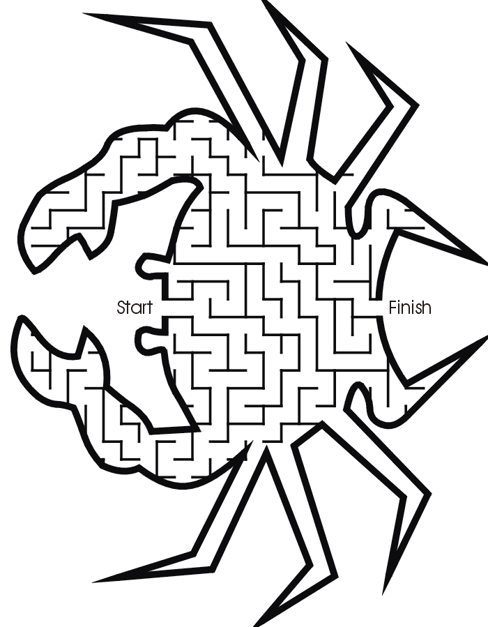 Coloring page: Labyrinths (Educational) #126571 - Free Printable Coloring Pages
