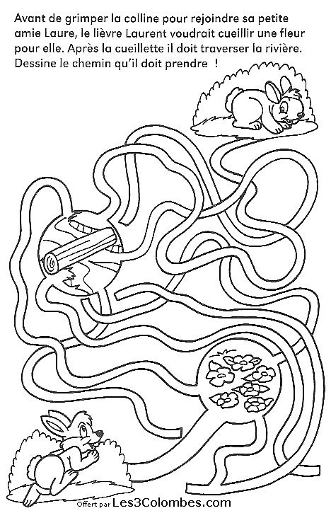Coloring page: Labyrinths (Educational) #126583 - Printable coloring pages