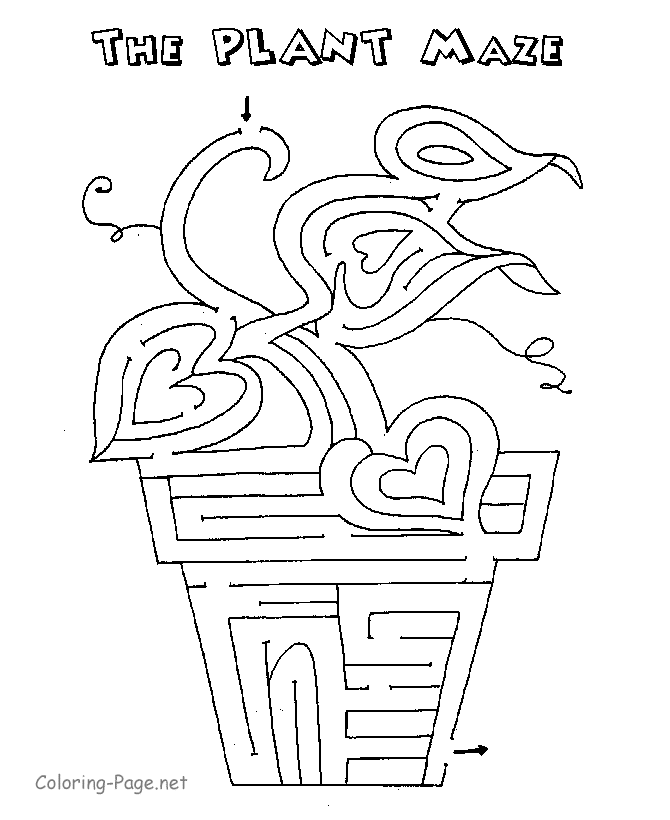 Coloring page: Labyrinths (Educational) #126585 - Free Printable Coloring Pages