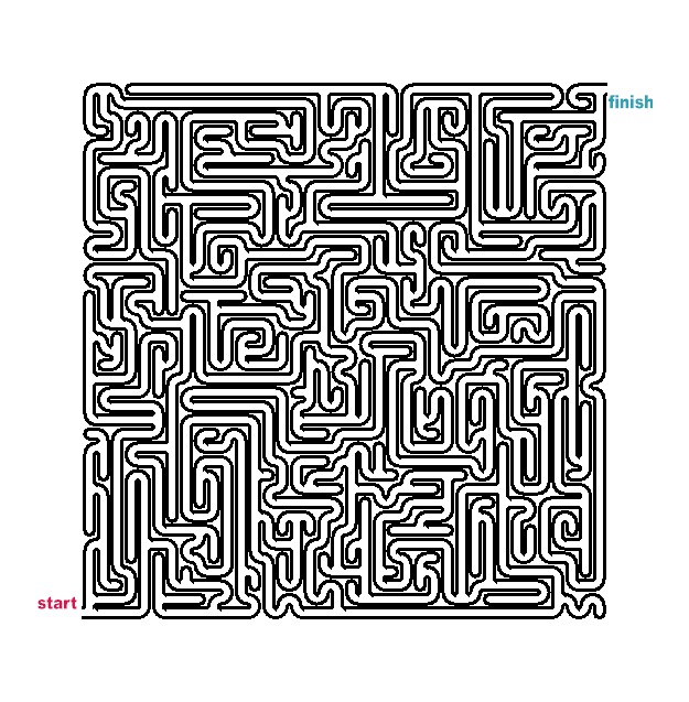 Coloring page: Labyrinths (Educational) #126592 - Printable coloring pages