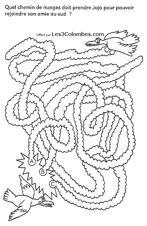 Coloring page: Labyrinths (Educational) #126606 - Free Printable Coloring Pages