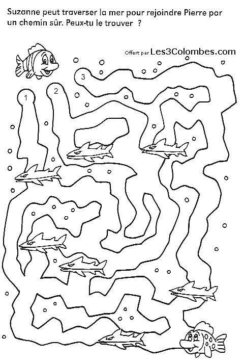 Coloring page: Labyrinths (Educational) #126611 - Free Printable Coloring Pages