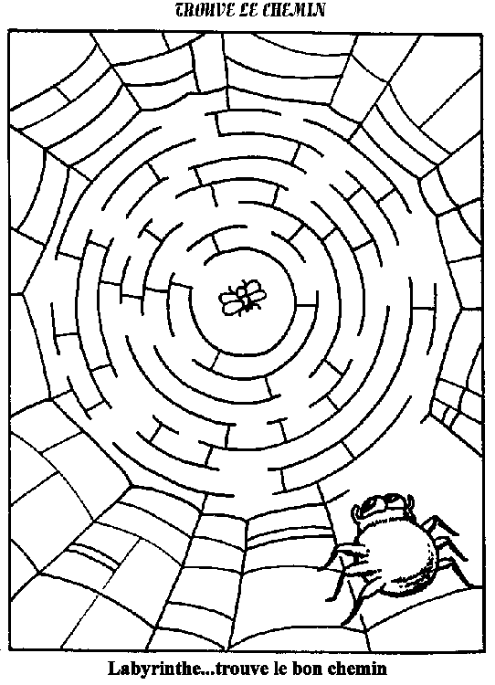 Coloring page: Labyrinths (Educational) #126616 - Free Printable Coloring Pages