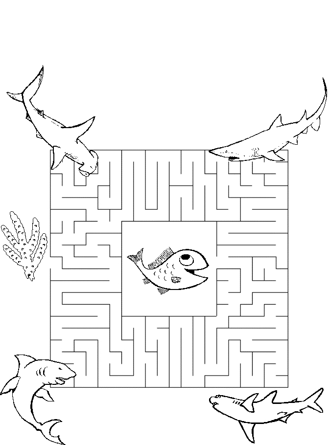 Coloring page: Labyrinths (Educational) #126618 - Free Printable Coloring Pages