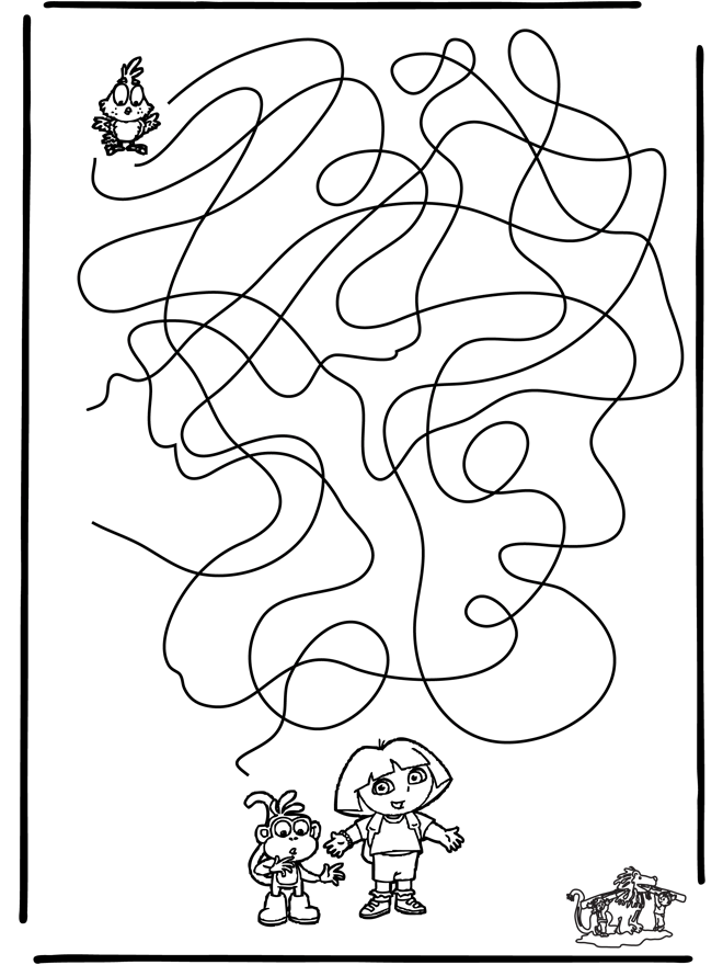 Coloring page: Labyrinths (Educational) #126619 - Free Printable Coloring Pages