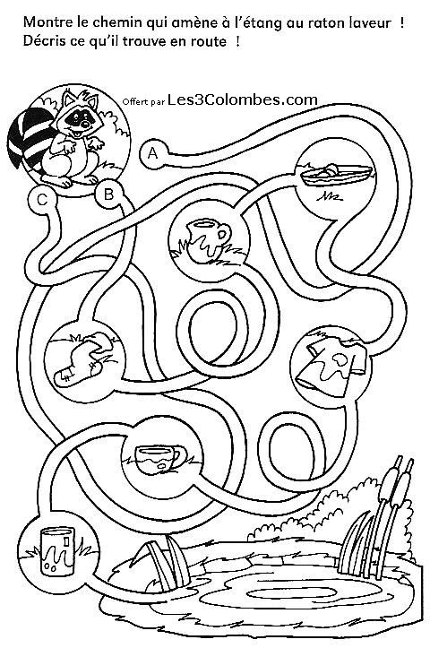 Coloring page: Labyrinths (Educational) #126629 - Free Printable Coloring Pages