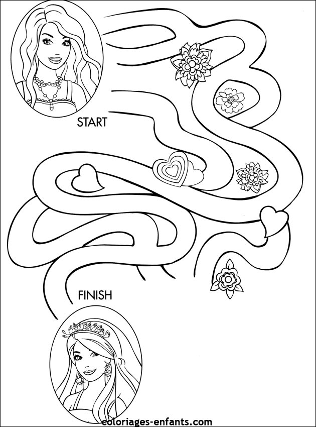 Coloring page: Labyrinths (Educational) #126630 - Free Printable Coloring Pages