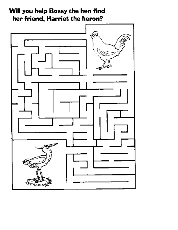 Coloring page: Labyrinths (Educational) #126669 - Printable coloring pages