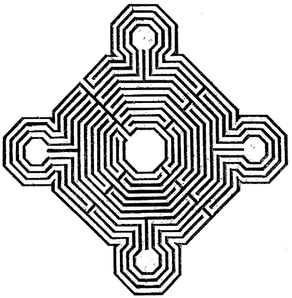Coloring page: Labyrinths (Educational) #126688 - Free Printable Coloring Pages