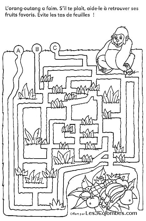 Coloring page: Labyrinths (Educational) #126712 - Free Printable Coloring Pages