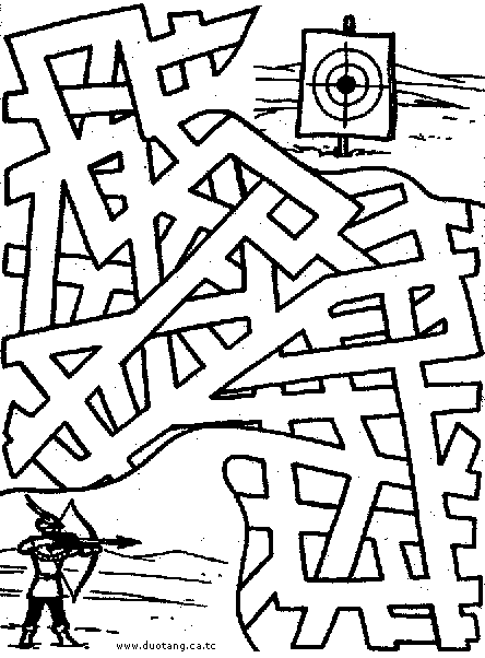 Coloring page: Labyrinths (Educational) #126719 - Printable coloring pages