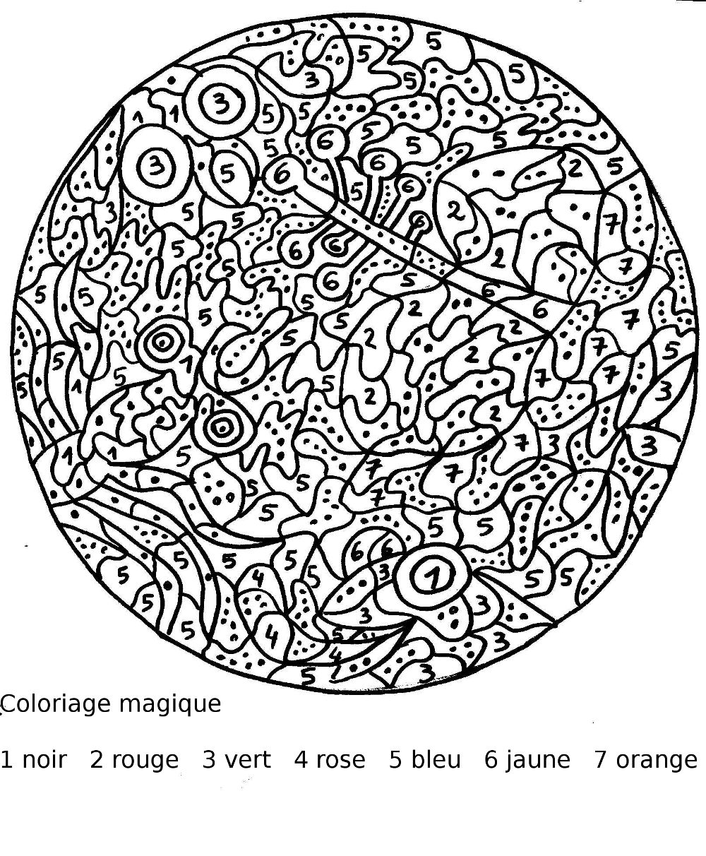 Coloring page: Magic coloring (Educational) #126110 - Free Printable Coloring Pages
