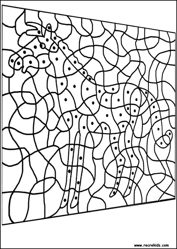 Coloring page: Magic coloring (Educational) #126113 - Free Printable Coloring Pages
