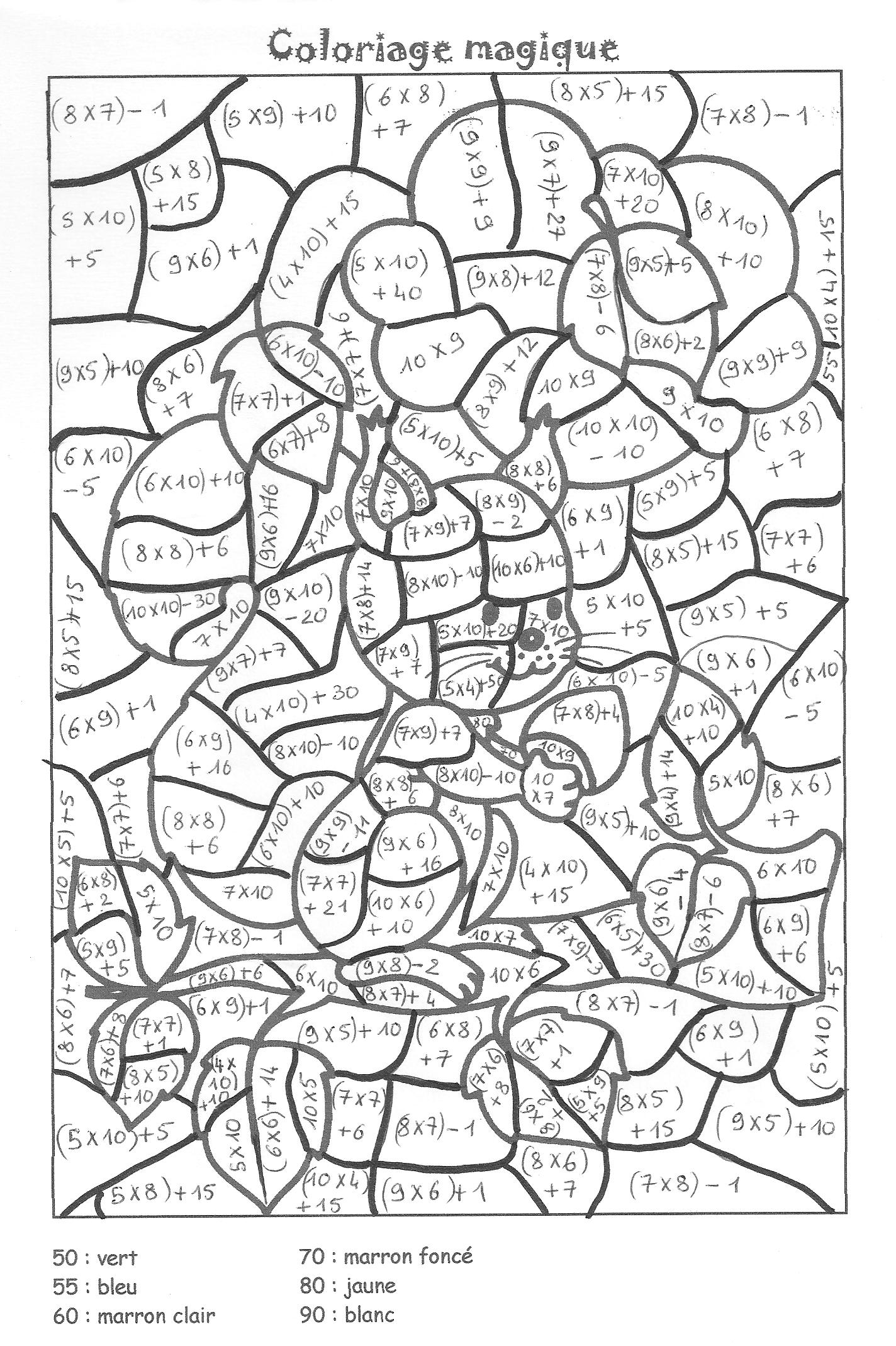 Coloring page: Magic coloring (Educational) #126127 - Free Printable Coloring Pages