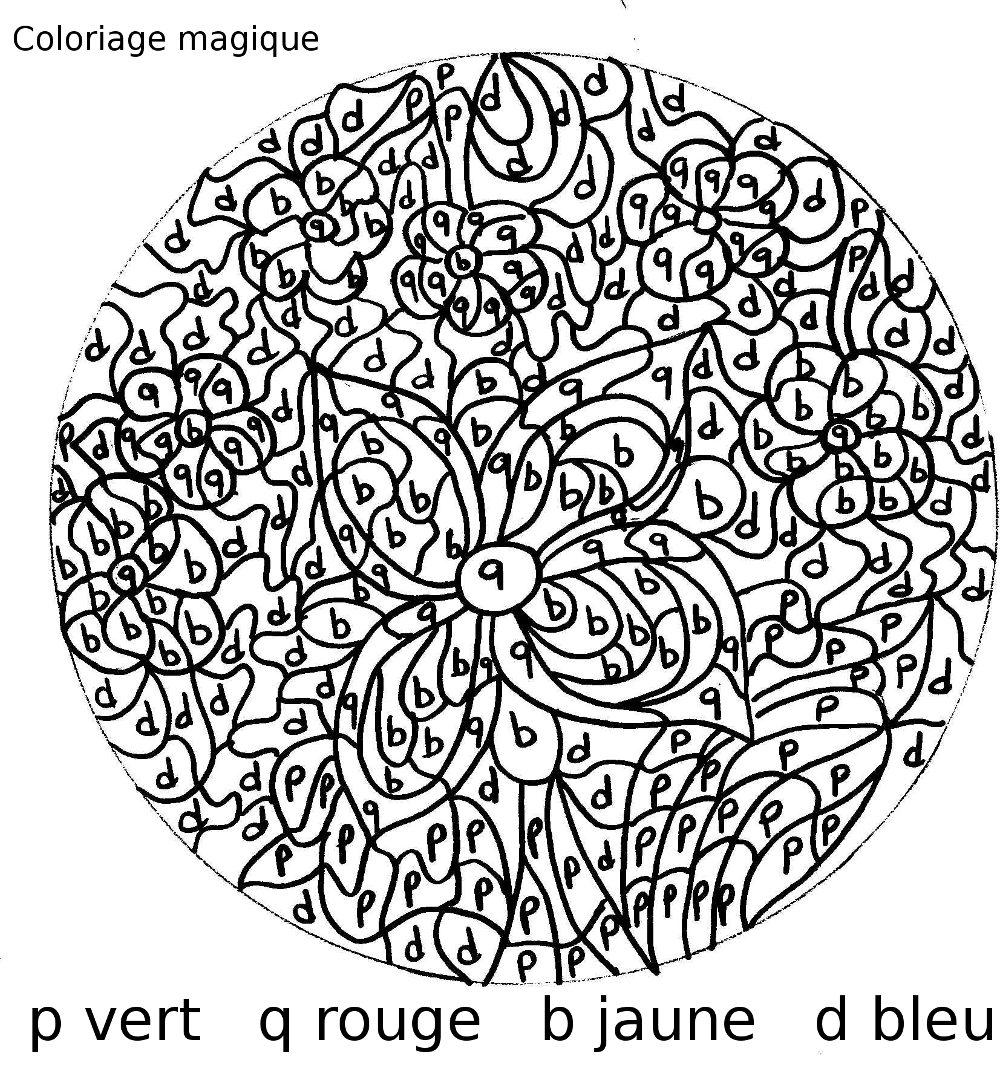 Coloring page: Magic coloring (Educational) #126129 - Free Printable Coloring Pages