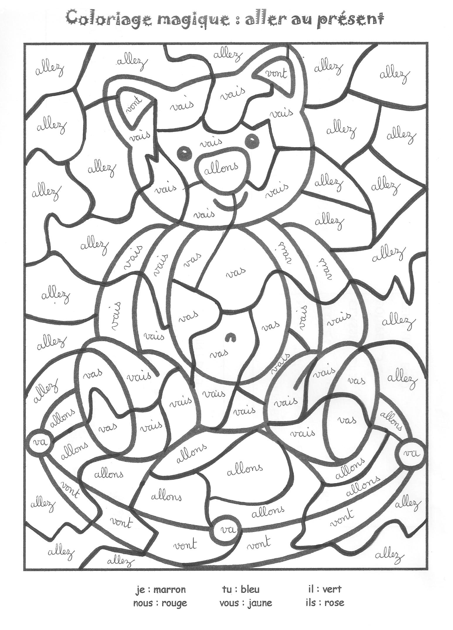 Coloring page: Magic coloring (Educational) #126130 - Free Printable Coloring Pages