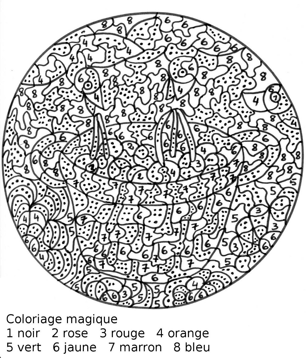 Coloring page: Magic coloring (Educational) #126131 - Free Printable Coloring Pages