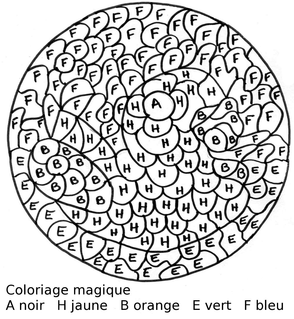 Coloring page: Magic coloring (Educational) #126148 - Free Printable Coloring Pages