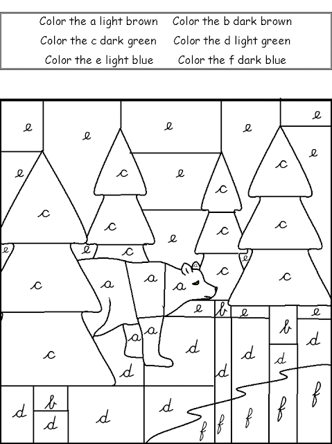 Coloring page: Magic coloring (Educational) #126156 - Printable coloring pages