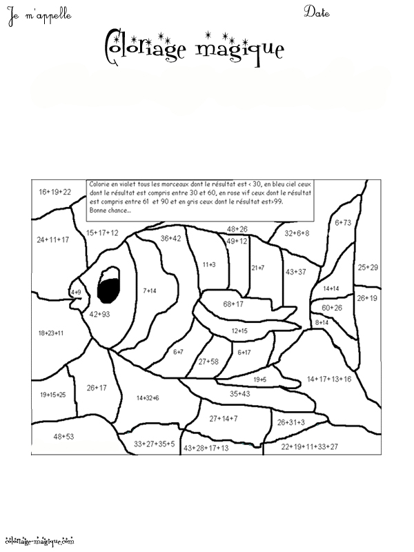 Coloring page: Magic coloring (Educational) #126158 - Free Printable Coloring Pages