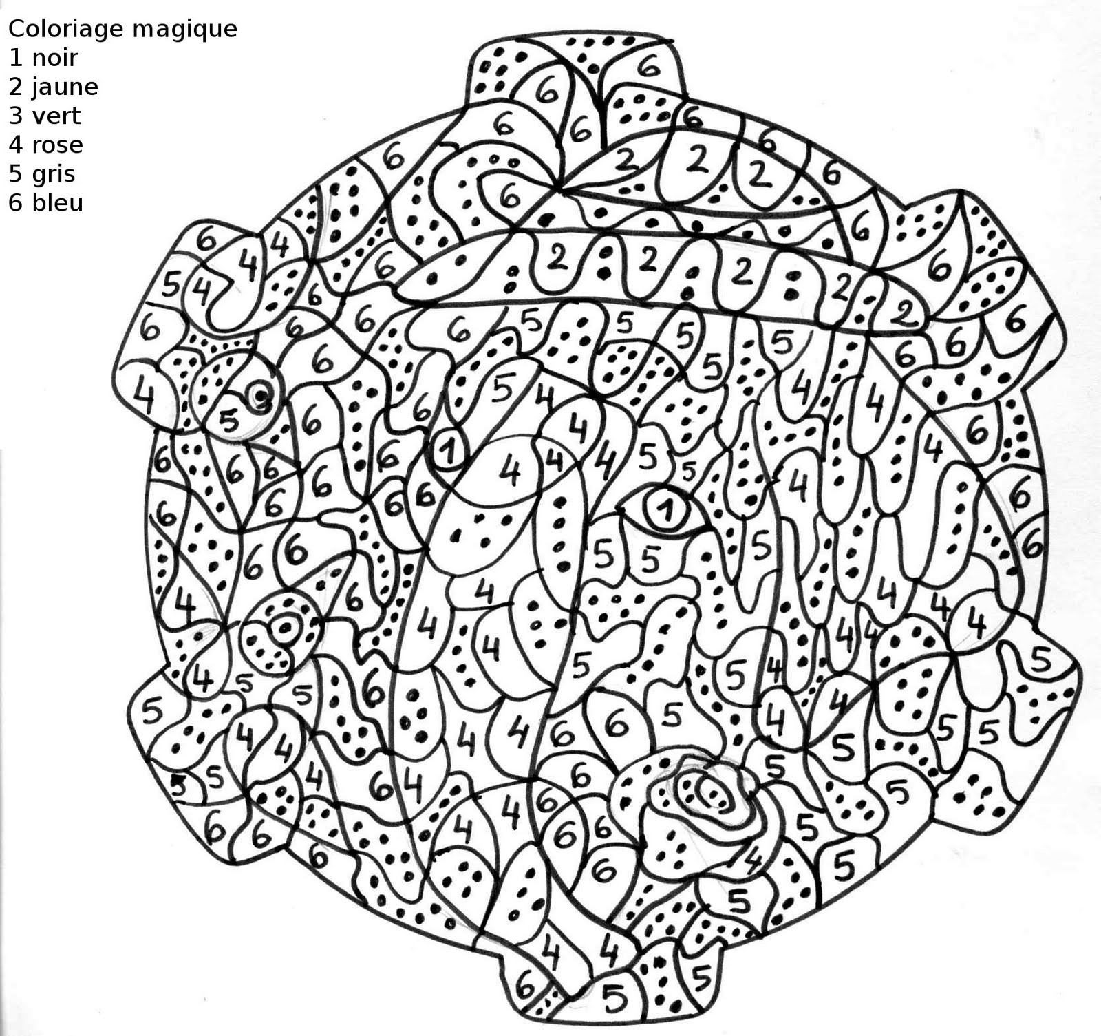 Coloring page: Magic coloring (Educational) #126171 - Free Printable Coloring Pages