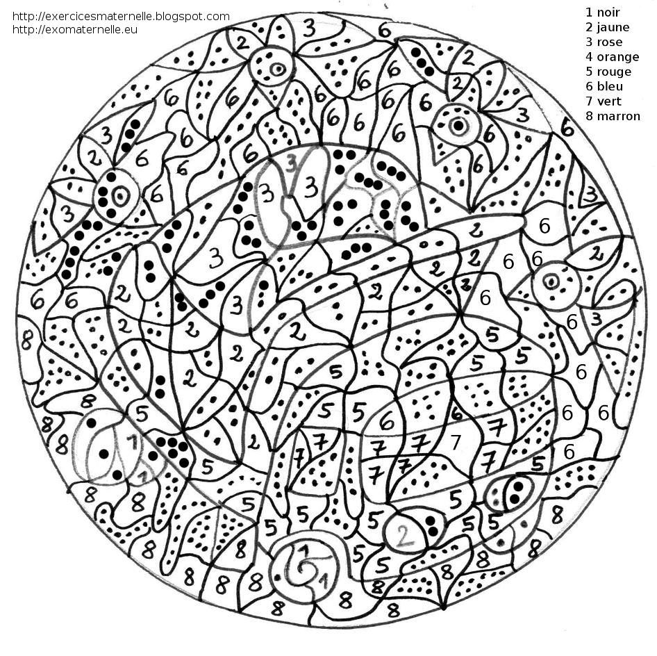 Coloring page: Magic coloring (Educational) #126182 - Free Printable Coloring Pages