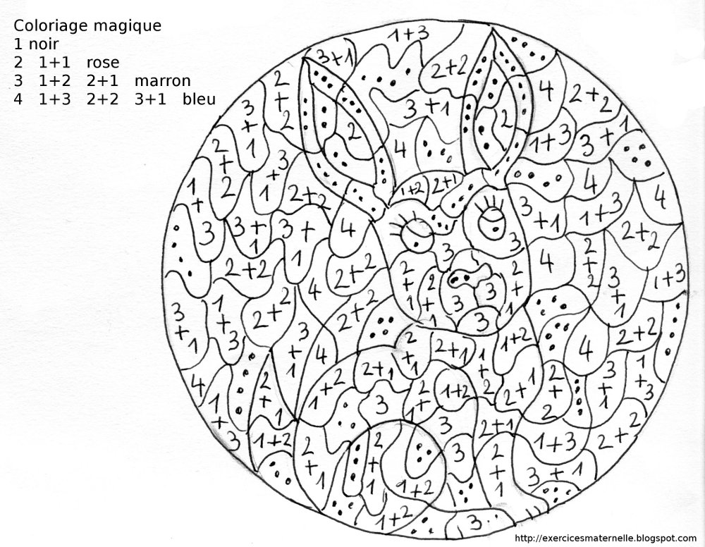 Coloring page: Magic coloring (Educational) #126187 - Free Printable Coloring Pages