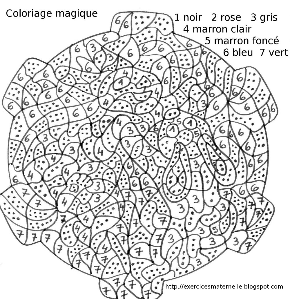 Coloring page: Magic coloring (Educational) #126188 - Free Printable Coloring Pages