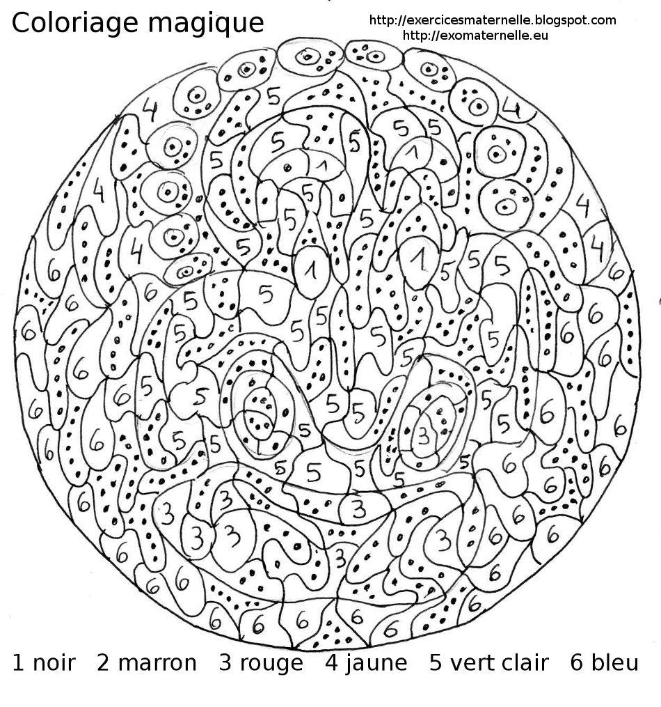 Coloring page: Magic coloring (Educational) #126192 - Free Printable Coloring Pages