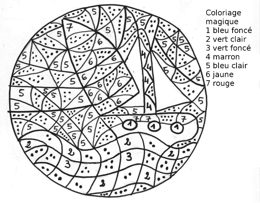 Coloring page: Magic coloring (Educational) #126223 - Free Printable Coloring Pages