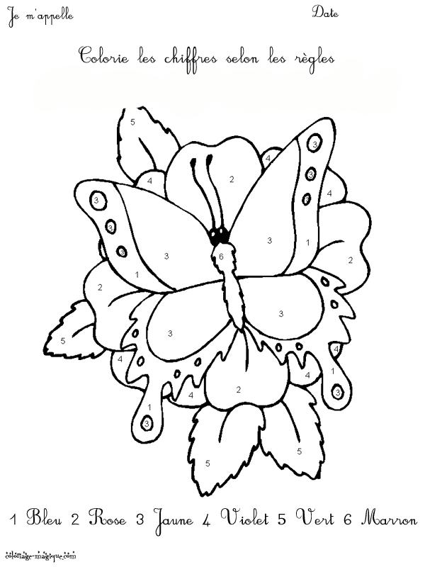 Coloring page: Magic coloring (Educational) #126230 - Printable coloring pages