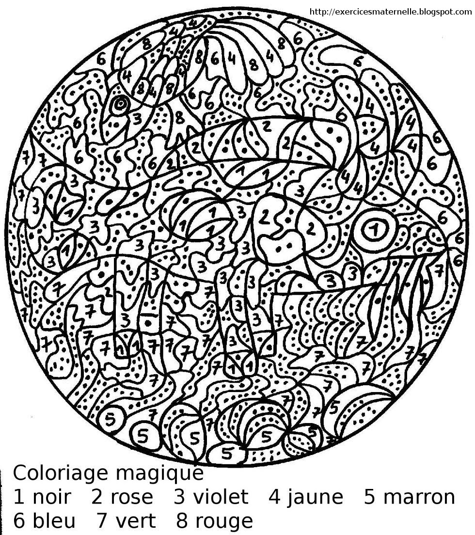 Coloring page: Magic coloring (Educational) #126232 - Free Printable Coloring Pages