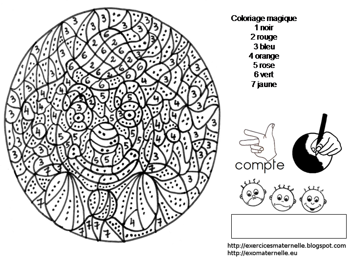 Coloring page: Magic coloring (Educational) #126240 - Free Printable Coloring Pages