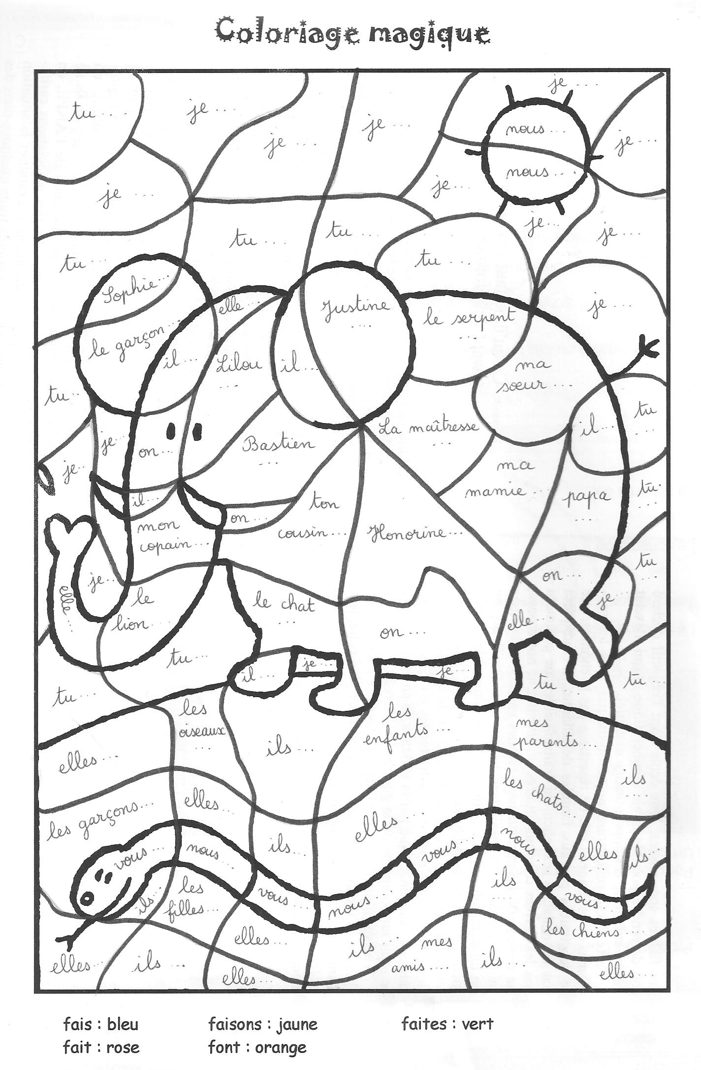 Coloring page: Magic coloring (Educational) #126248 - Free Printable Coloring Pages