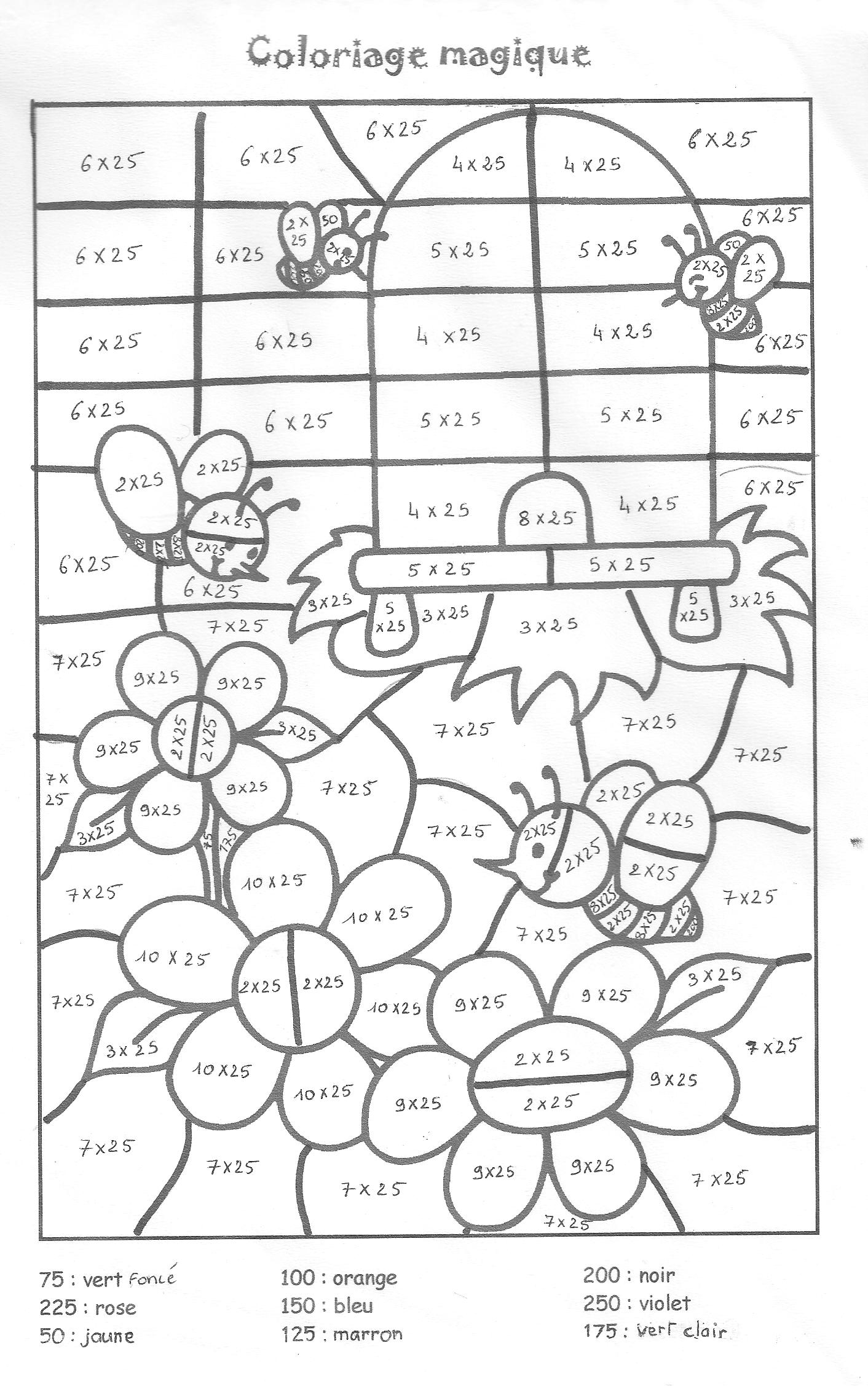 Coloring page: Magic coloring (Educational) #126257 - Free Printable Coloring Pages