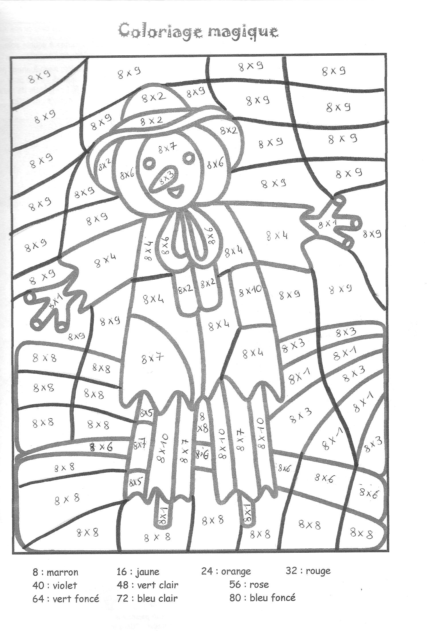 Coloring page: Magic coloring (Educational) #126260 - Free Printable Coloring Pages