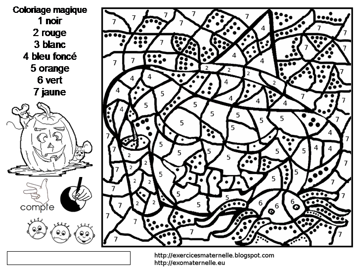 Coloring page: Magic coloring (Educational) #126261 - Free Printable Coloring Pages