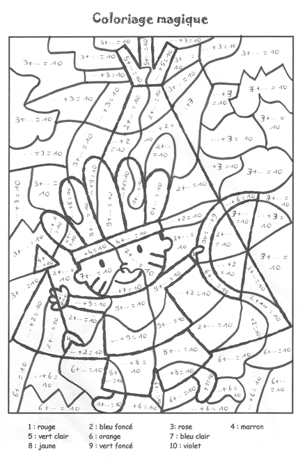 Coloring page: Magic coloring (Educational) #126292 - Printable coloring pages