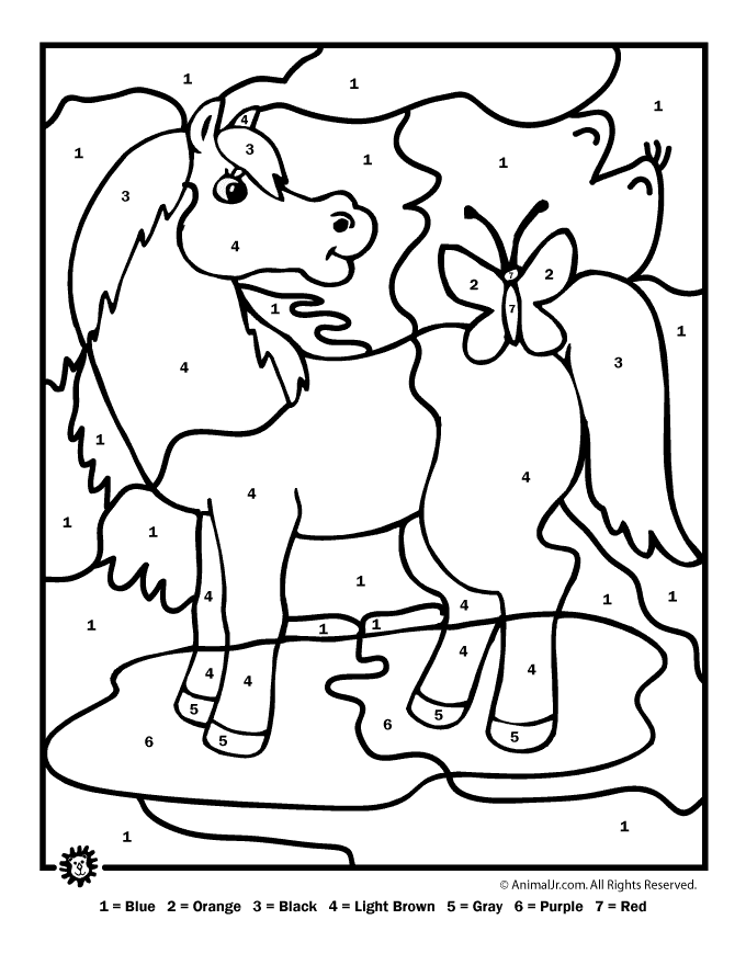 Coloring page: Magic coloring (Educational) #126294 - Free Printable Coloring Pages