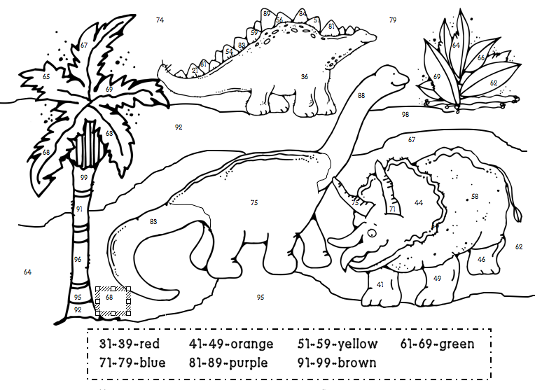 Coloring page: Magic coloring (Educational) #126297 - Printable coloring pages