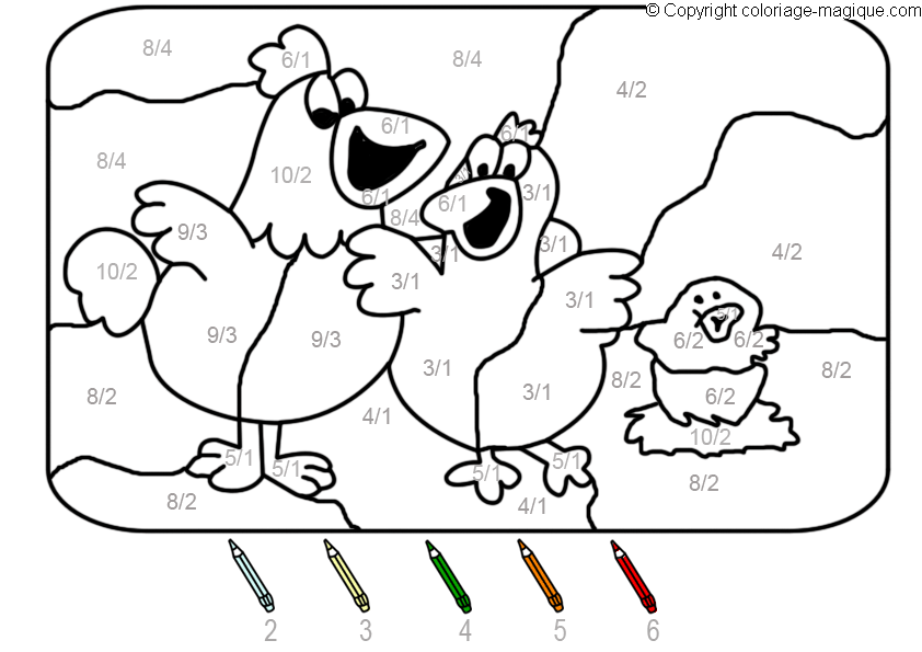 Coloring page: Magic coloring (Educational) #126313 - Free Printable Coloring Pages