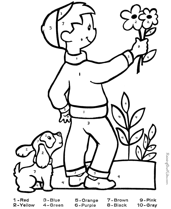 Coloring page: Magic coloring (Educational) #126330 - Printable coloring pages