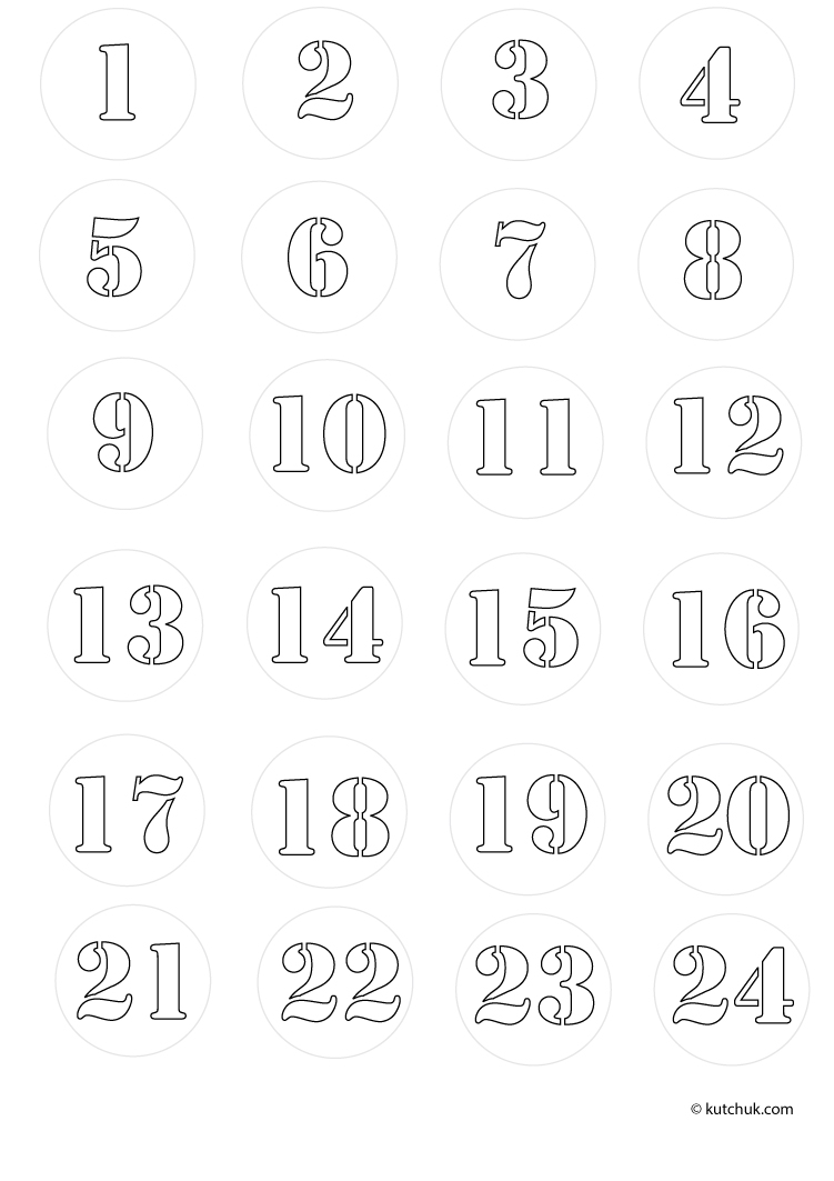 Coloring page: Numbers (Educational) #125140 - Free Printable Coloring Pages